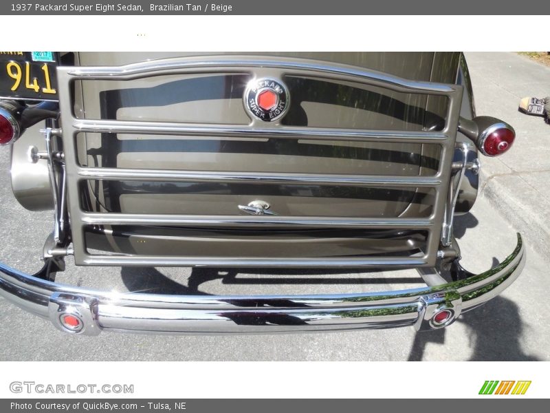 Brazilian Tan / Beige 1937 Packard Super Eight Sedan