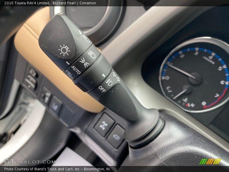 Blizzard Pearl / Cinnamon 2016 Toyota RAV4 Limited