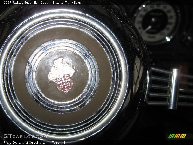 Brazilian Tan / Beige 1937 Packard Super Eight Sedan