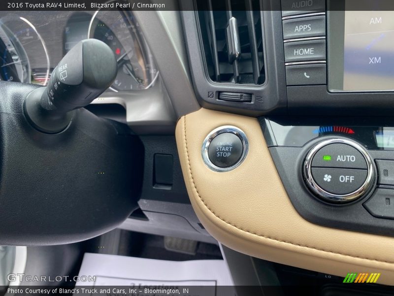 Blizzard Pearl / Cinnamon 2016 Toyota RAV4 Limited