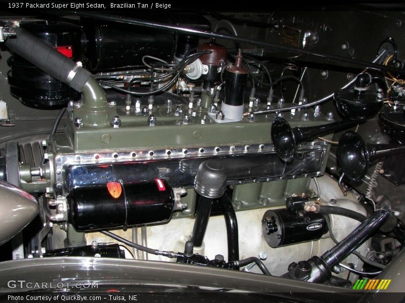  1937 Super Eight Sedan Engine - 385 cu.inch Striaght 8 Cylinder