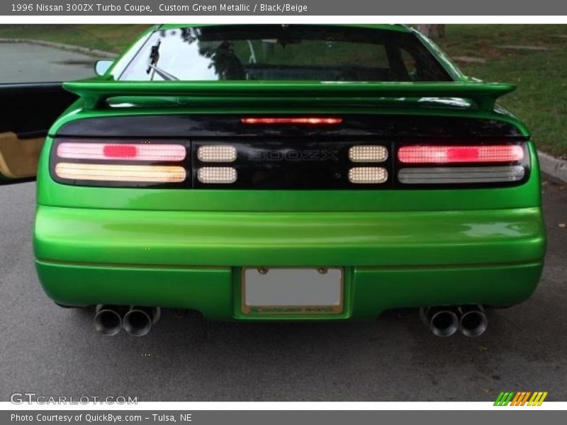 Custom Green Metallic / Black/Beige 1996 Nissan 300ZX Turbo Coupe