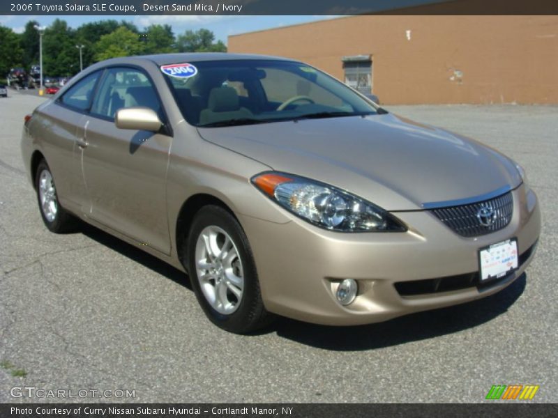 Desert Sand Mica / Ivory 2006 Toyota Solara SLE Coupe