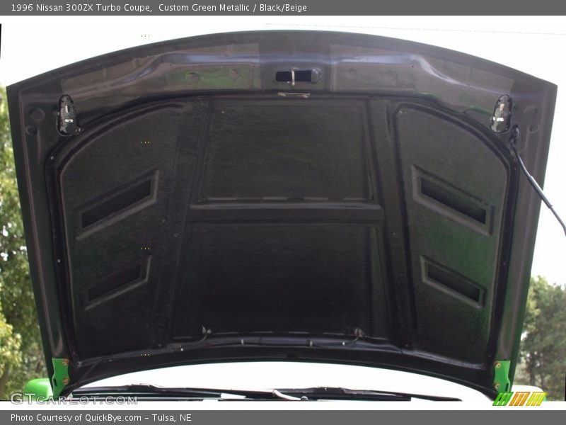 Custom Green Metallic / Black/Beige 1996 Nissan 300ZX Turbo Coupe