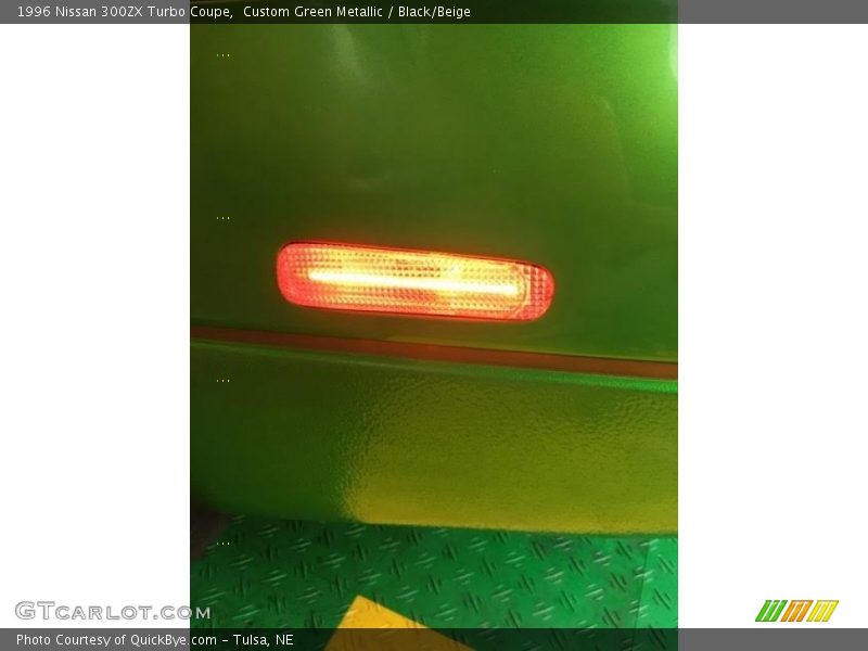 Custom Green Metallic / Black/Beige 1996 Nissan 300ZX Turbo Coupe