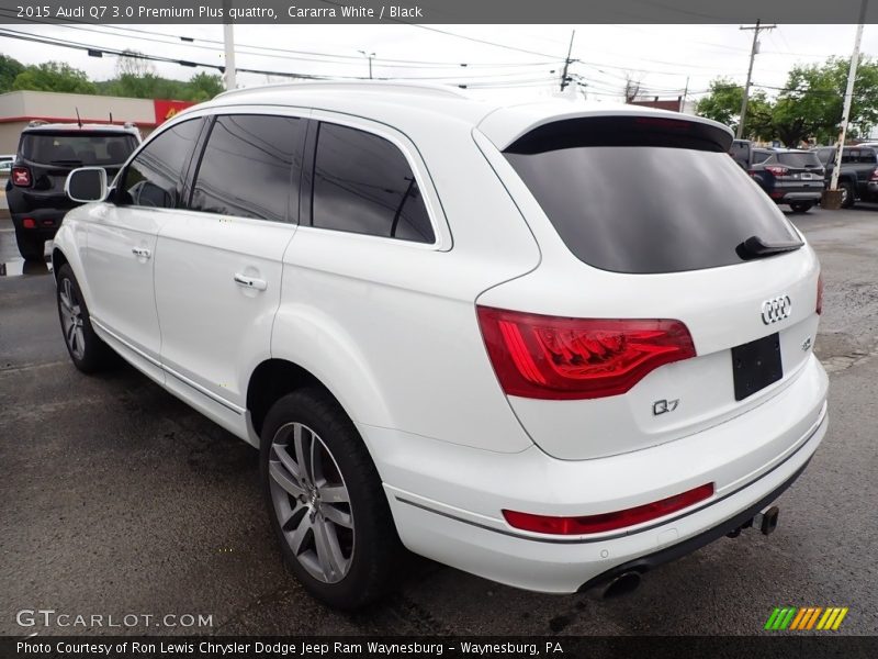 Cararra White / Black 2015 Audi Q7 3.0 Premium Plus quattro