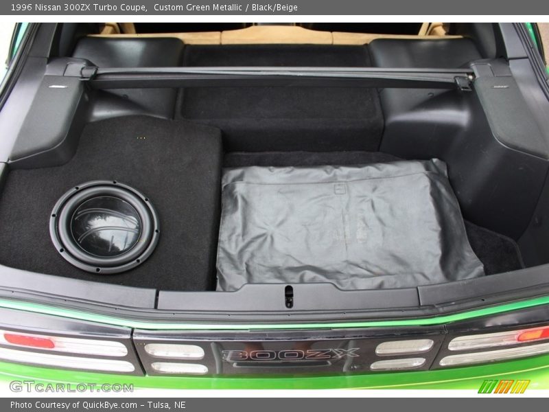 Custom Green Metallic / Black/Beige 1996 Nissan 300ZX Turbo Coupe