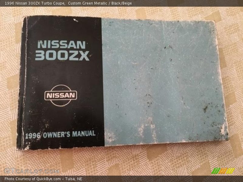 Custom Green Metallic / Black/Beige 1996 Nissan 300ZX Turbo Coupe