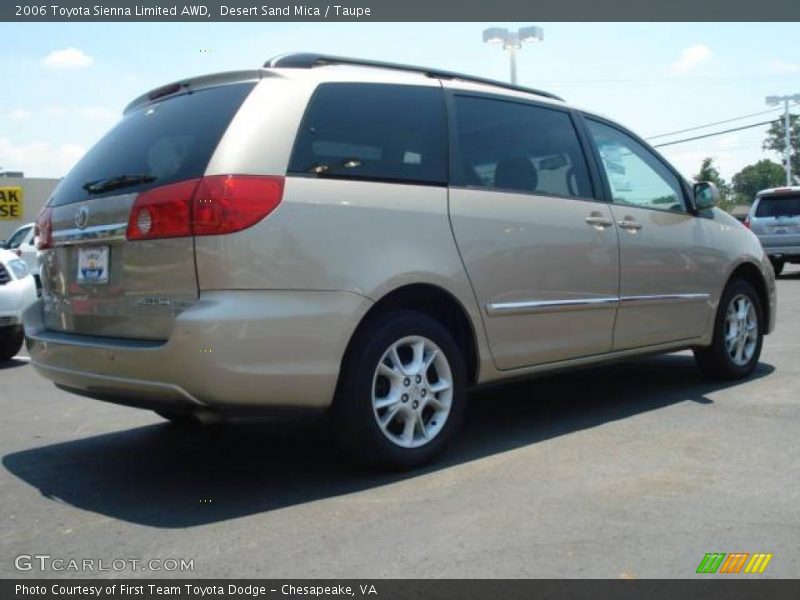 Desert Sand Mica / Taupe 2006 Toyota Sienna Limited AWD