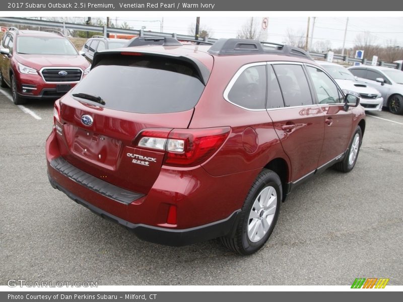Venetian Red Pearl / Warm Ivory 2017 Subaru Outback 2.5i Premium