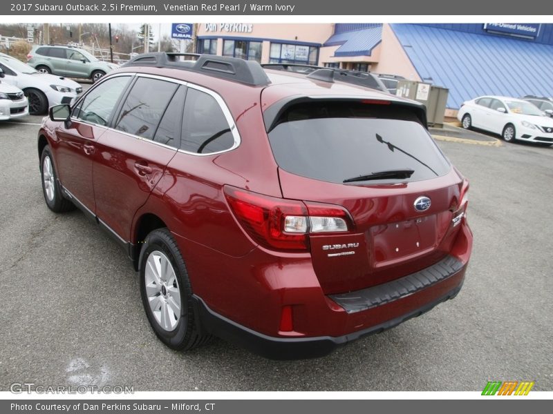 Venetian Red Pearl / Warm Ivory 2017 Subaru Outback 2.5i Premium