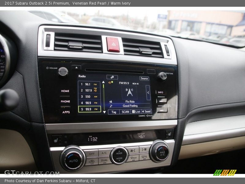 Venetian Red Pearl / Warm Ivory 2017 Subaru Outback 2.5i Premium