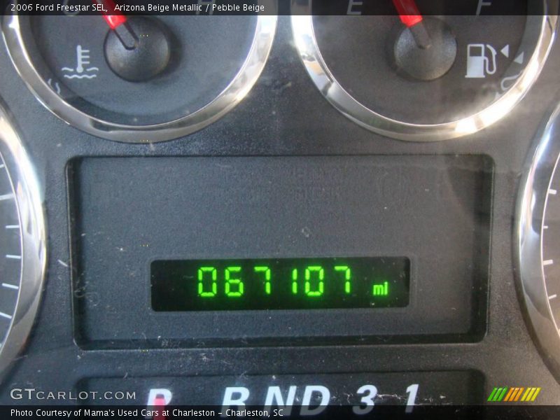 Arizona Beige Metallic / Pebble Beige 2006 Ford Freestar SEL