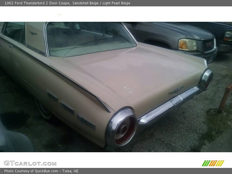  1962 Thunderbird 2 Door Coupe Sandshell Beige