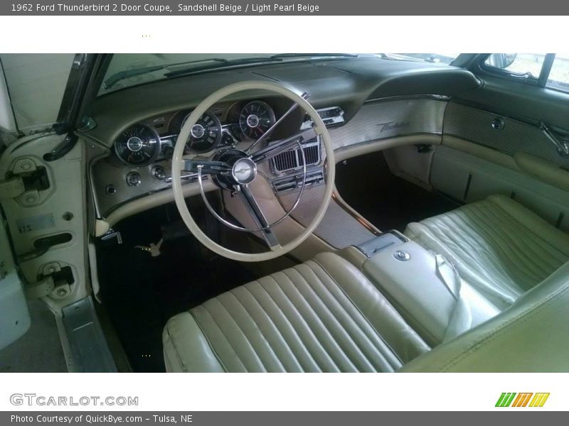  1962 Thunderbird 2 Door Coupe Light Pearl Beige Interior