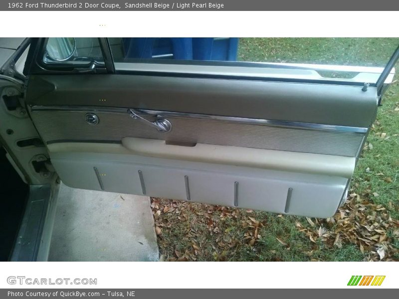Door Panel of 1962 Thunderbird 2 Door Coupe