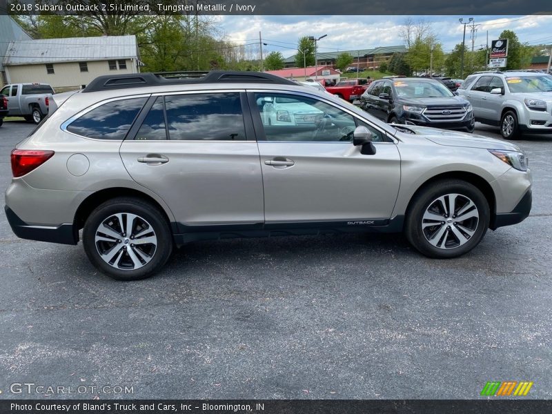 Tungsten Metallic / Ivory 2018 Subaru Outback 2.5i Limited
