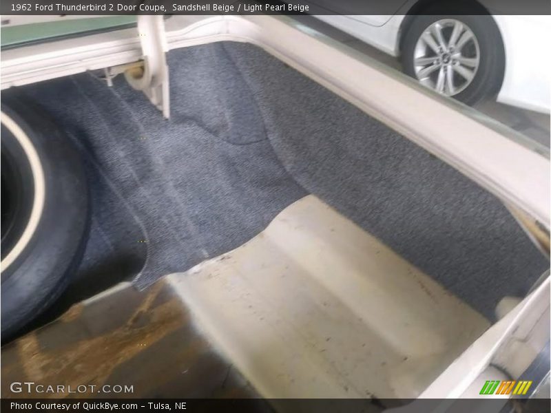 Sandshell Beige / Light Pearl Beige 1962 Ford Thunderbird 2 Door Coupe