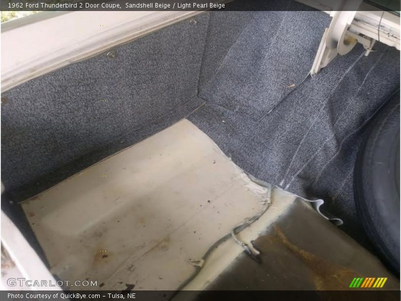 Sandshell Beige / Light Pearl Beige 1962 Ford Thunderbird 2 Door Coupe