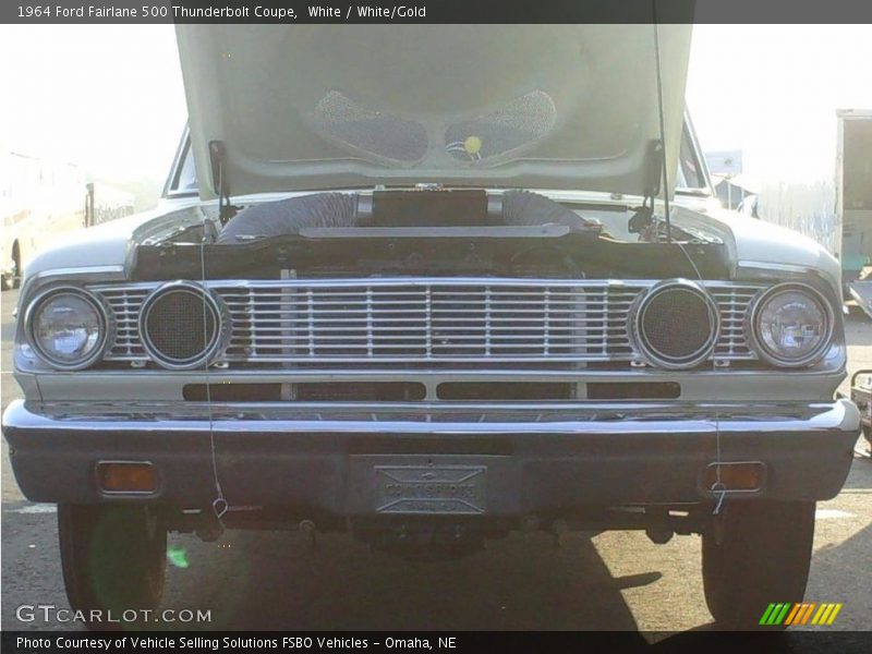 White / White/Gold 1964 Ford Fairlane 500 Thunderbolt Coupe