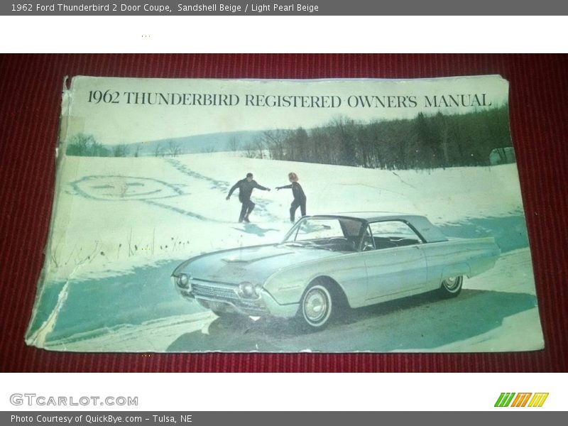 Books/Manuals of 1962 Thunderbird 2 Door Coupe