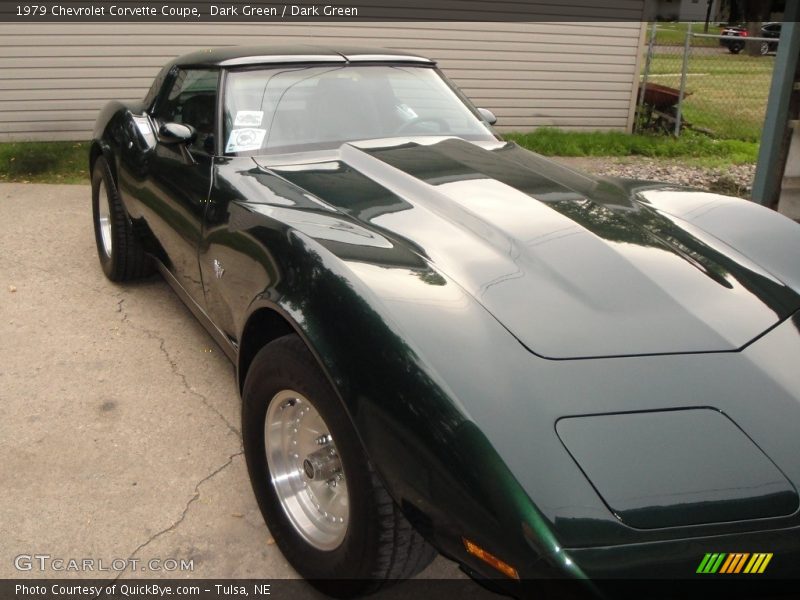 Dark Green / Dark Green 1979 Chevrolet Corvette Coupe