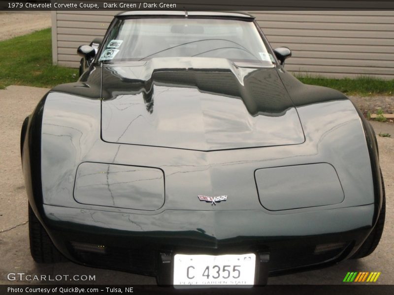 Dark Green / Dark Green 1979 Chevrolet Corvette Coupe