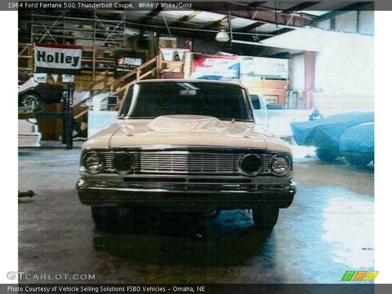 White / White/Gold 1964 Ford Fairlane 500 Thunderbolt Coupe