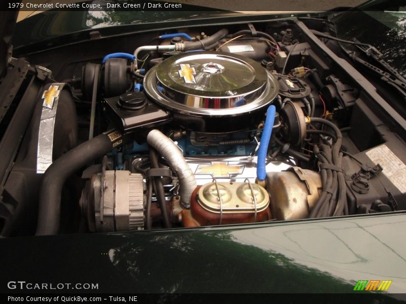 Dark Green / Dark Green 1979 Chevrolet Corvette Coupe