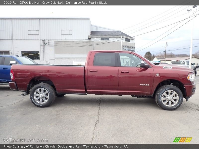 Delmonico Red Pearl / Black 2019 Ram 3500 Big Horn Crew Cab 4x4