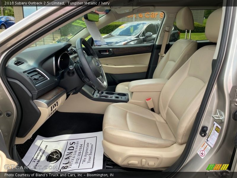 Tungsten Metallic / Ivory 2018 Subaru Outback 2.5i Limited
