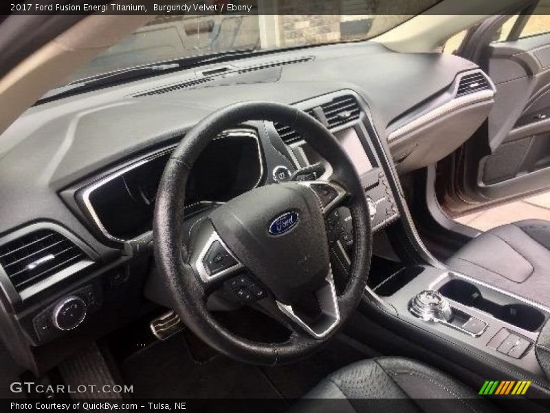 Burgundy Velvet / Ebony 2017 Ford Fusion Energi Titanium