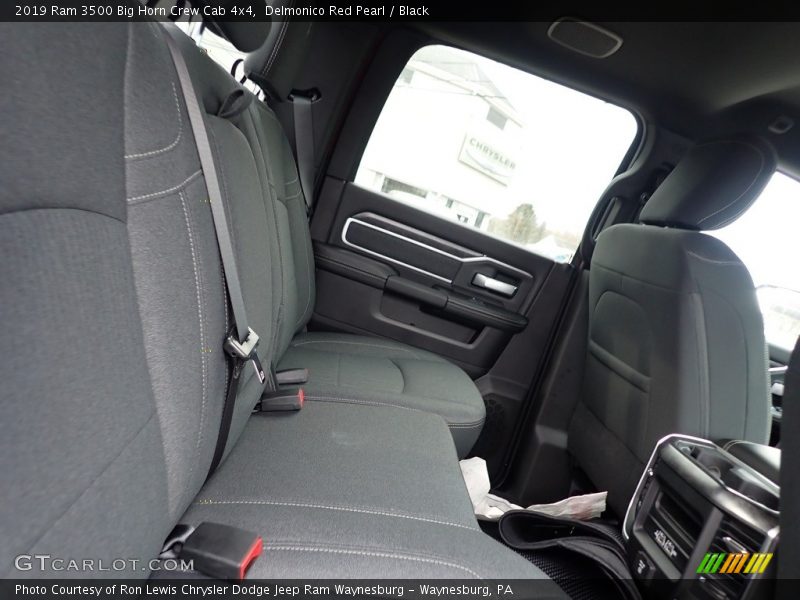 Delmonico Red Pearl / Black 2019 Ram 3500 Big Horn Crew Cab 4x4