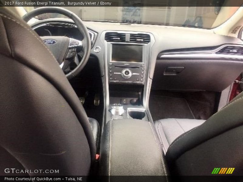 Burgundy Velvet / Ebony 2017 Ford Fusion Energi Titanium