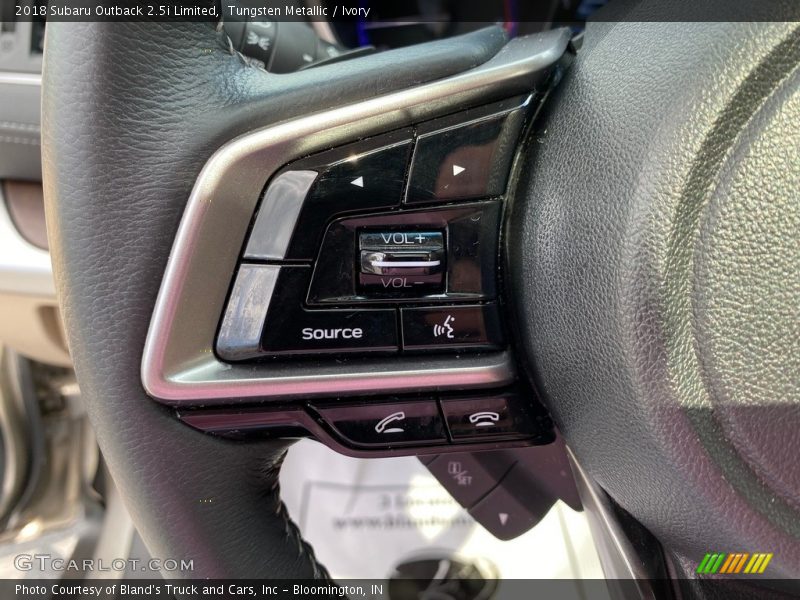 Tungsten Metallic / Ivory 2018 Subaru Outback 2.5i Limited