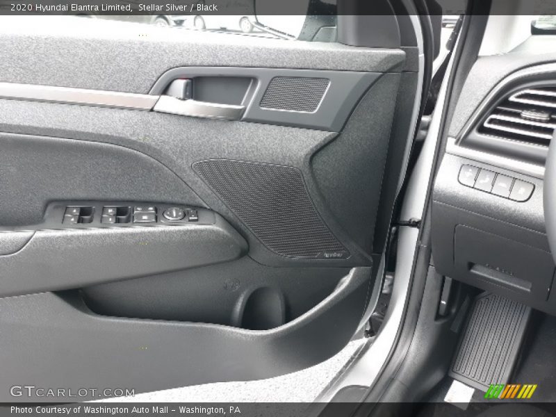 Stellar Silver / Black 2020 Hyundai Elantra Limited