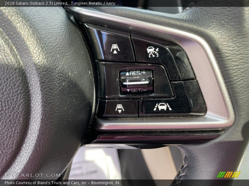 Tungsten Metallic / Ivory 2018 Subaru Outback 2.5i Limited