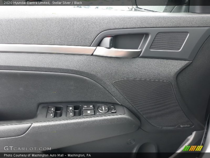 Stellar Silver / Black 2020 Hyundai Elantra Limited