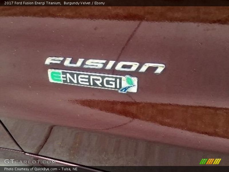 Burgundy Velvet / Ebony 2017 Ford Fusion Energi Titanium
