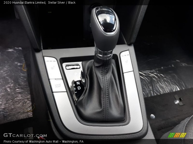 Stellar Silver / Black 2020 Hyundai Elantra Limited
