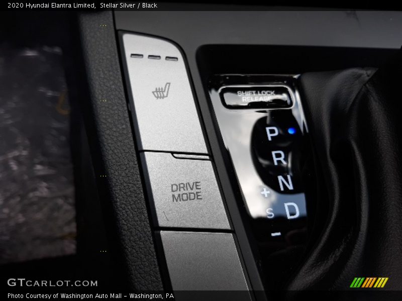 Stellar Silver / Black 2020 Hyundai Elantra Limited