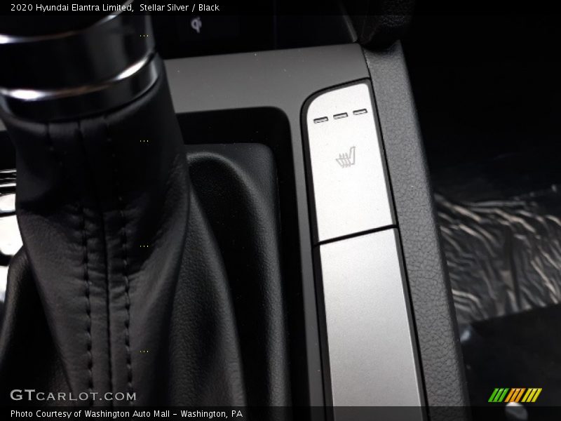 Stellar Silver / Black 2020 Hyundai Elantra Limited