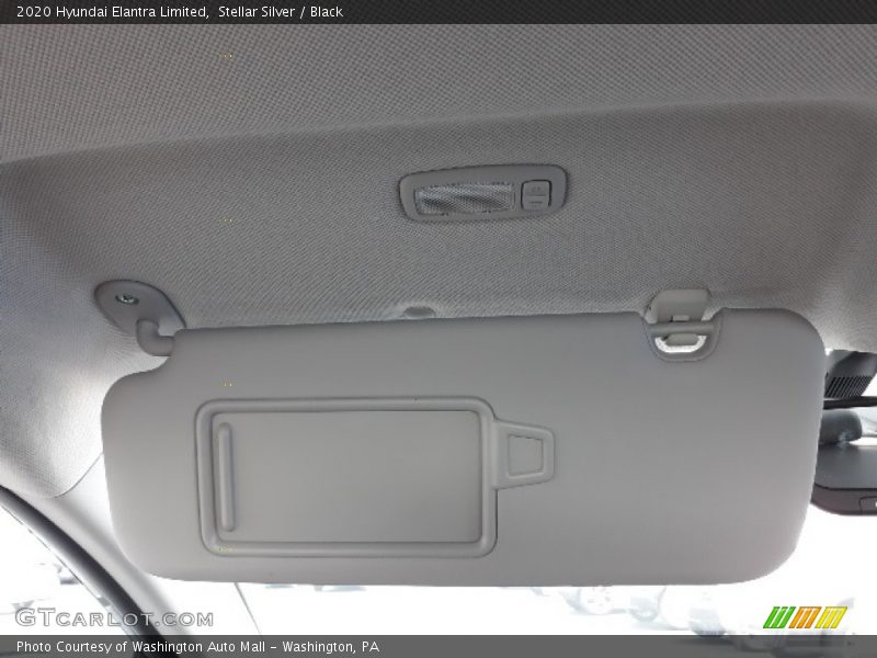 Stellar Silver / Black 2020 Hyundai Elantra Limited