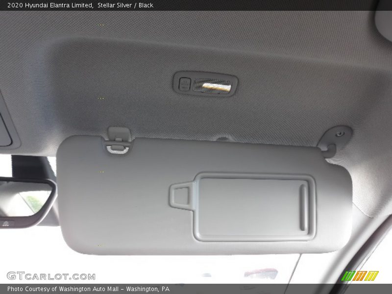 Stellar Silver / Black 2020 Hyundai Elantra Limited