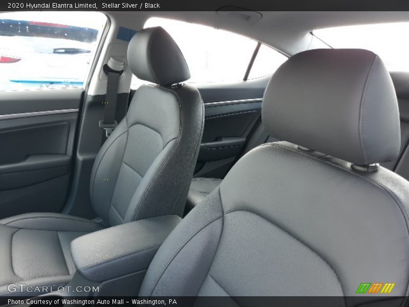 Stellar Silver / Black 2020 Hyundai Elantra Limited
