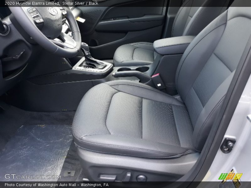 Stellar Silver / Black 2020 Hyundai Elantra Limited