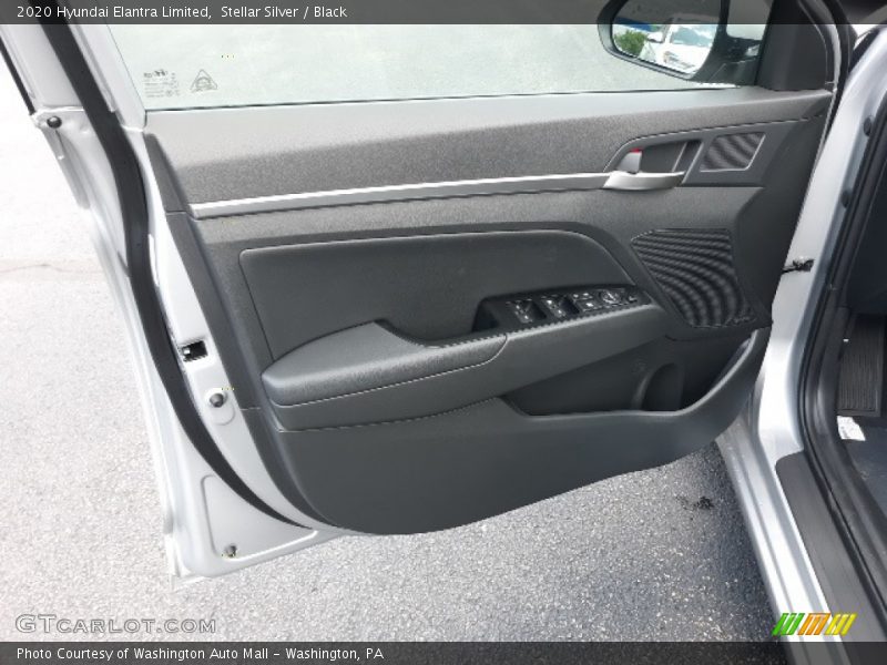 Stellar Silver / Black 2020 Hyundai Elantra Limited