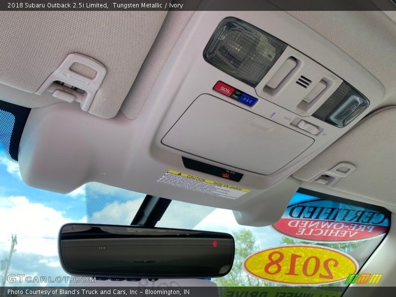 Tungsten Metallic / Ivory 2018 Subaru Outback 2.5i Limited