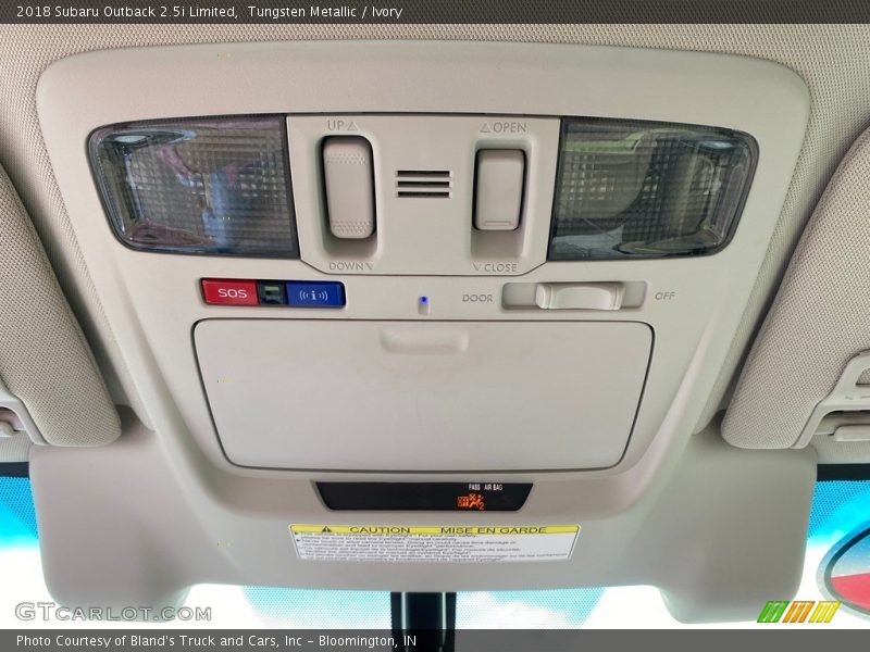 Tungsten Metallic / Ivory 2018 Subaru Outback 2.5i Limited