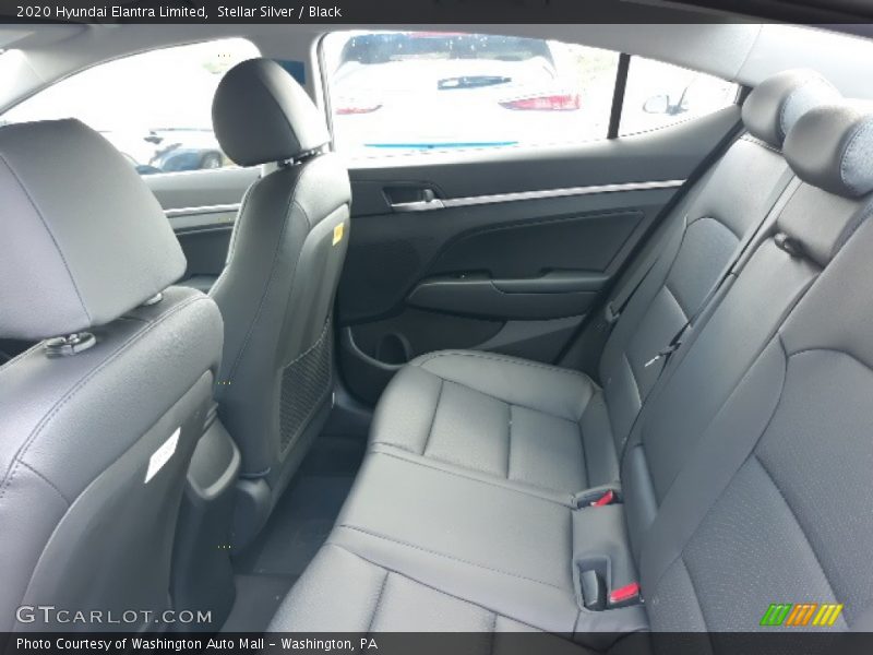 Stellar Silver / Black 2020 Hyundai Elantra Limited